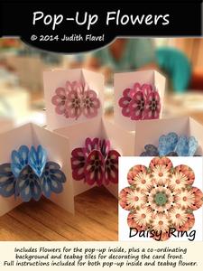 Pop-flower Card Kit - Daisy Ring