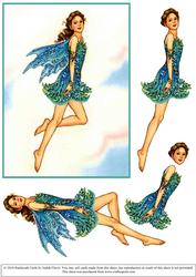 Turquoise Fairy Step by Step