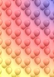 Balloons - Rainbow 2