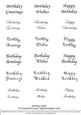 Mixed Birthday - Nesties Tags Black