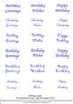 Mixed Birthday - Nesties Tags Blue