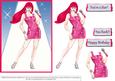 You Rock - Pink Hair Costume 1