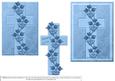 Sympathy Cross - Blue