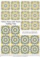 Yellow Roses and Pearls - Teabag Tiles Set 5