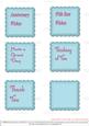 Lacy Squares - Blues - Sentiments