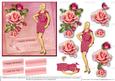 Rose Corsage - Pink Dress