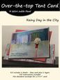 Over the Top Tent Card - Rainy Day in the City