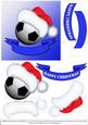Christmas Football - Blue
