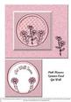 Pink Flowers Spinner - Get Well