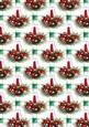 Christmas Gerberas - Green - Large