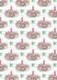 Christmas Gerberas - Green - Large Vellum