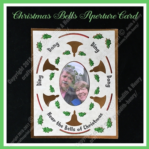 Christmas Bells Aperture Card