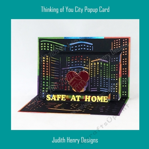 Thinking Of You City Pandemic Pop Up Card