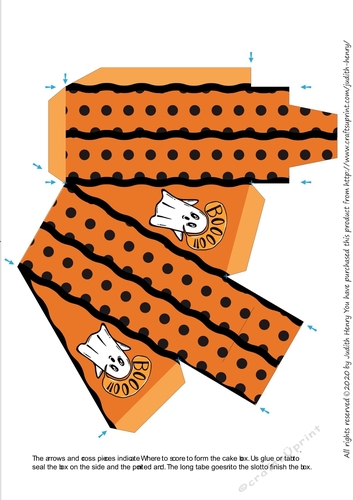 Halloween Ghost Treat Box