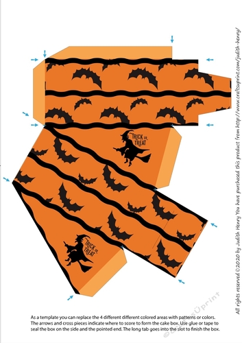 Halloween Witch Treat Box