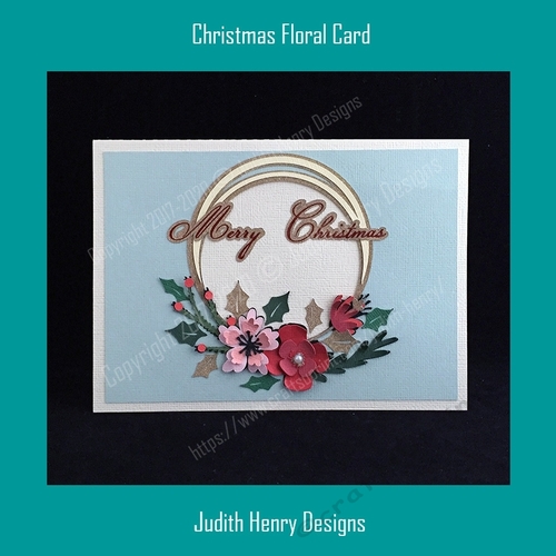Christmas Floral Card