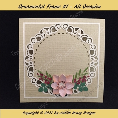 Ornamental Frame #1 - All Occasion