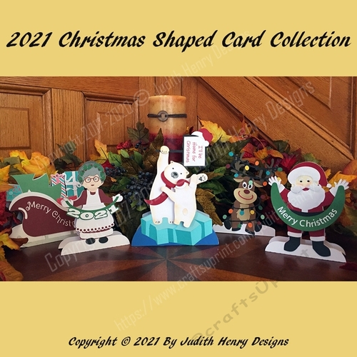 2021 Christmas Shaped Card Collection