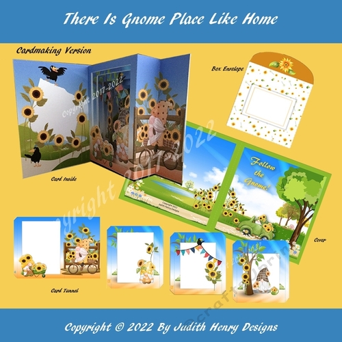 There Is Gnome Place Like Home - Cardmaking Version