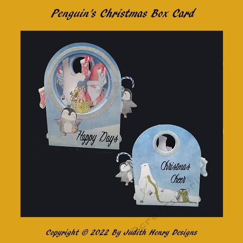 Happy Days Penguin Box Card