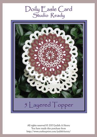 Doily Easel Card