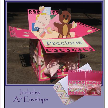 Sleeping Baby Pop Up Card