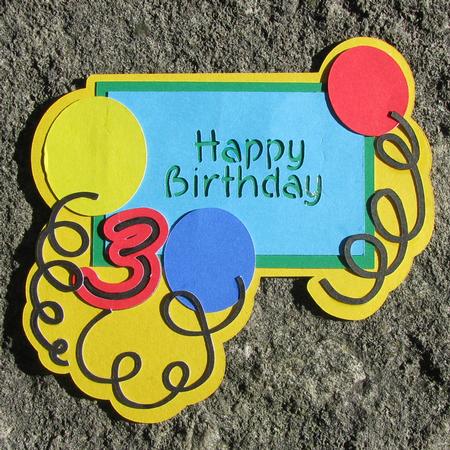Happy Birthday Cupcake Topper