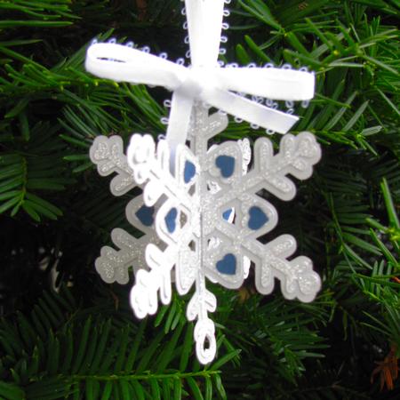 Christmas Snowflake Ornament