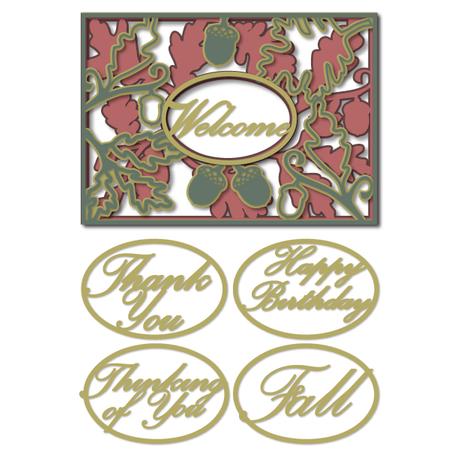 Oak Leaves Topper