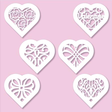Heart Party Favor Toppers - Valentines