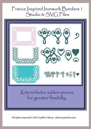 France Inspired Ironwork Border 1