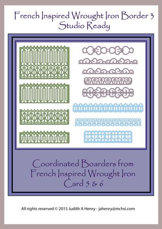 French Inspired Wroughiron Border 3