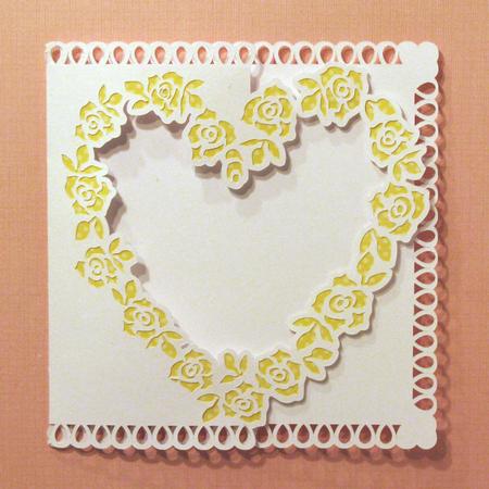 Rose Heart Aperture Over The Edge