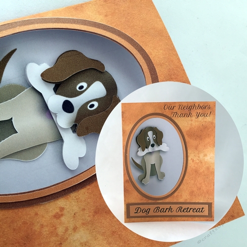 Dog Bark Retreat - Print & Cut