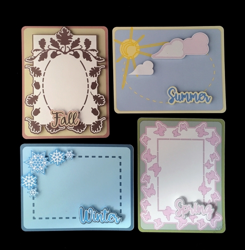 Seasonal Card Topper or Liner