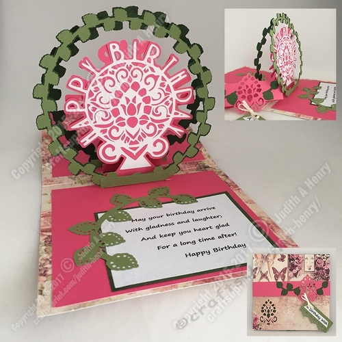 Art Nouveau Birthday Card