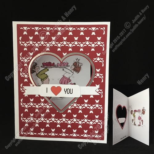 Sassy Cheryl - Aperture Card - I Love You
