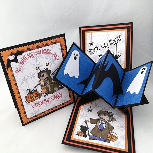 Halloween Surprise Twist Pop Up Card