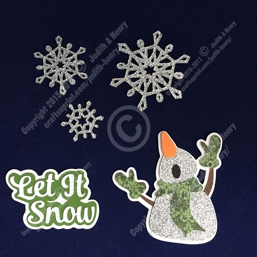 Let It Snow Embellishments