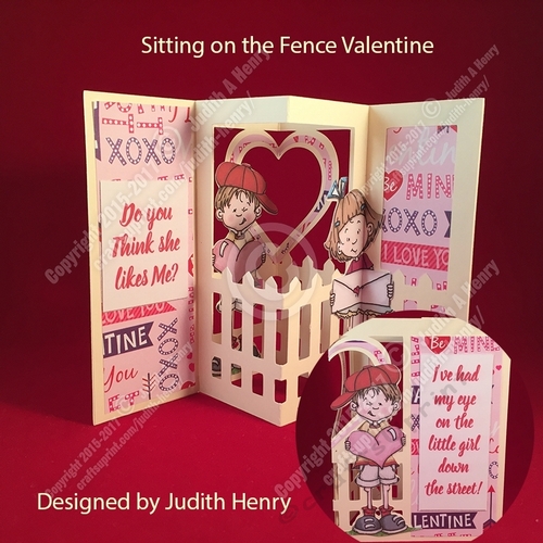 Sitting On The Fence Valentine