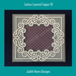 Lattice Layered Topper #01