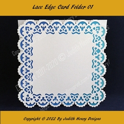 Lace Edge Card Folder 01