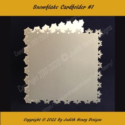 Snowflake CardFolder #1