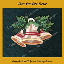 Three Bell Card Topper