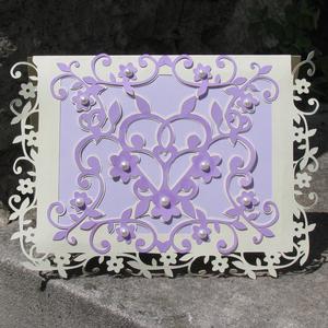 Cutout Floral Card