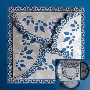 Fancy Nested Circular Fold Card