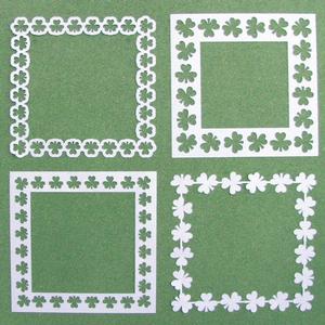 St Patricks Day - Shamrock Frame Set 2