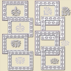 Scrapbook Frame Set 01