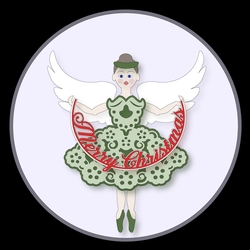 Merry Christmas Ballerina