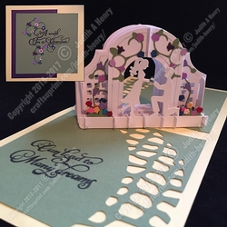 Image of cup696444_2228 - A Walk in the Garden Pop Up Card